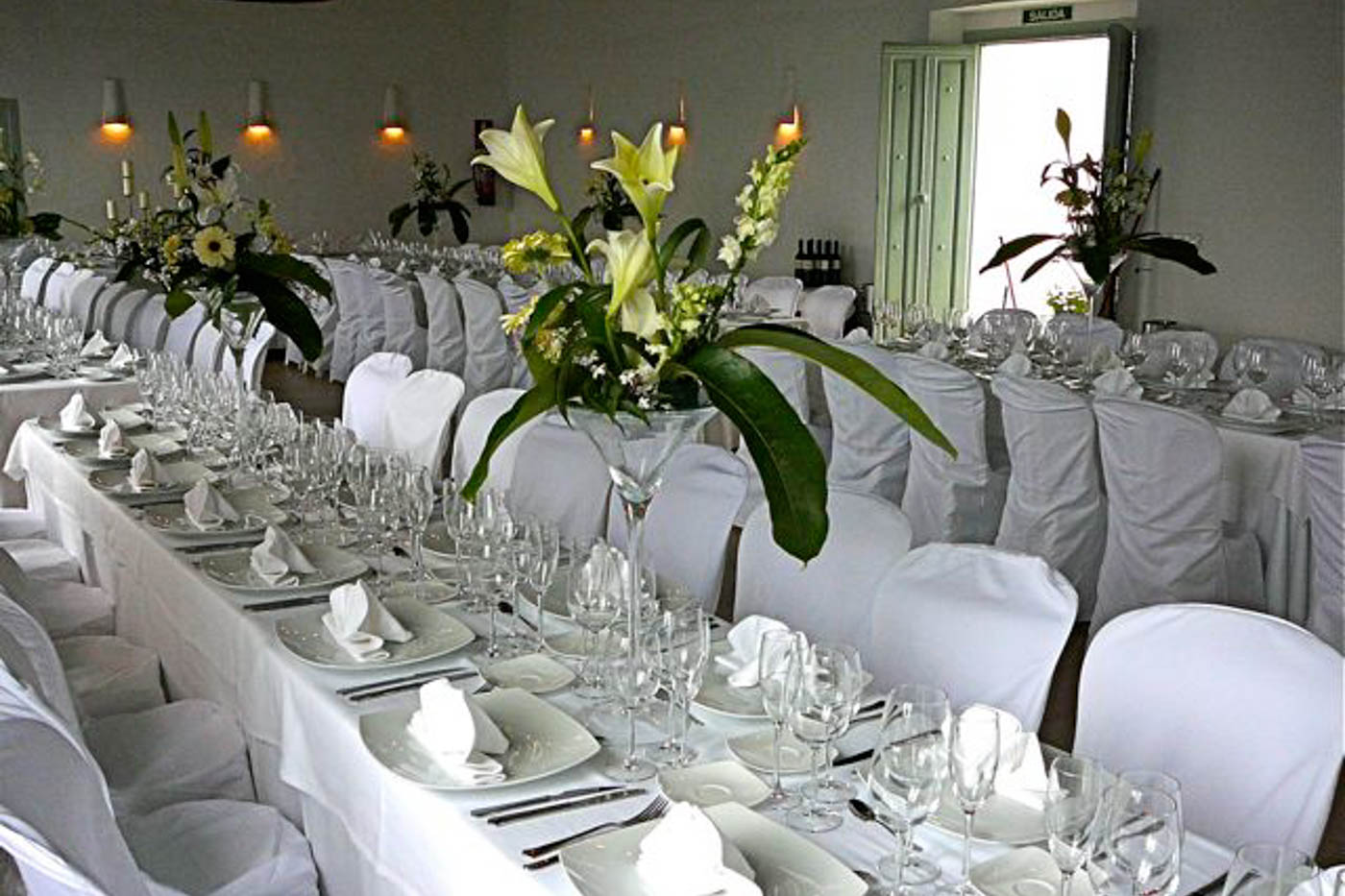 Comedor interior para eventos
