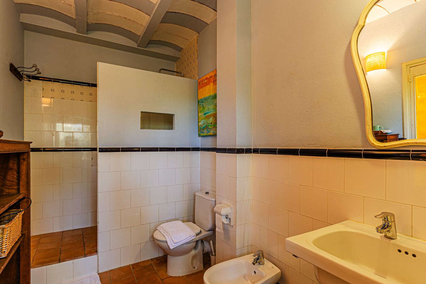 Baño dormitorio 2 con ducha