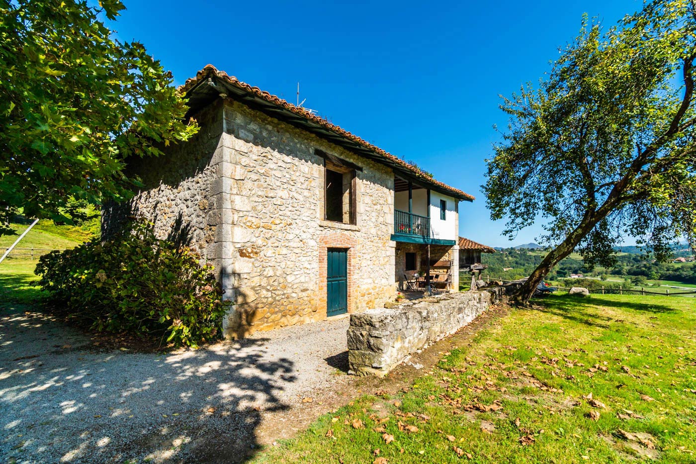 Park your car right next to your holiday cottage