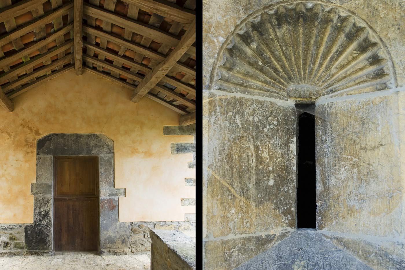 Tiny historic chapel forms part of the property 