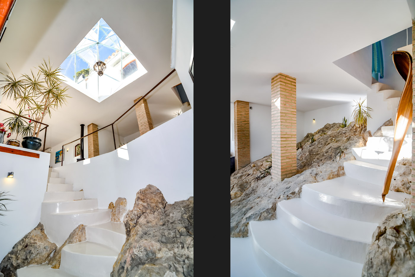 Unique features at this holiday property