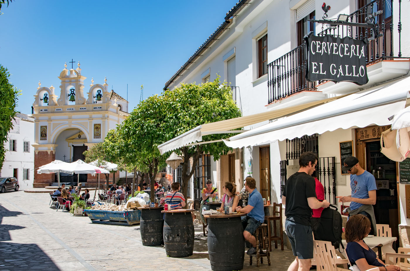 Ir a tomar algo al pueblo de Zahara