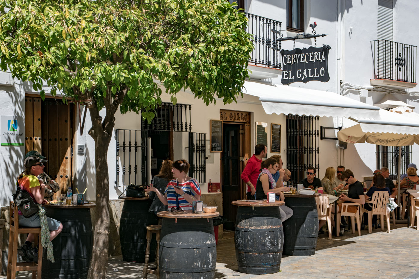 Going out locally for tapas