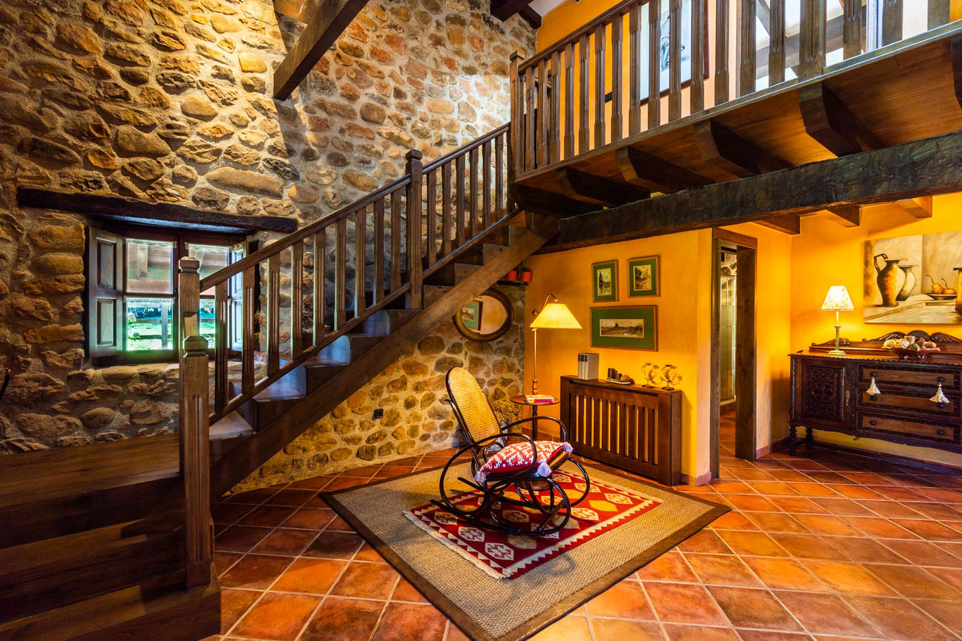 Stairs to first floor bedrooms