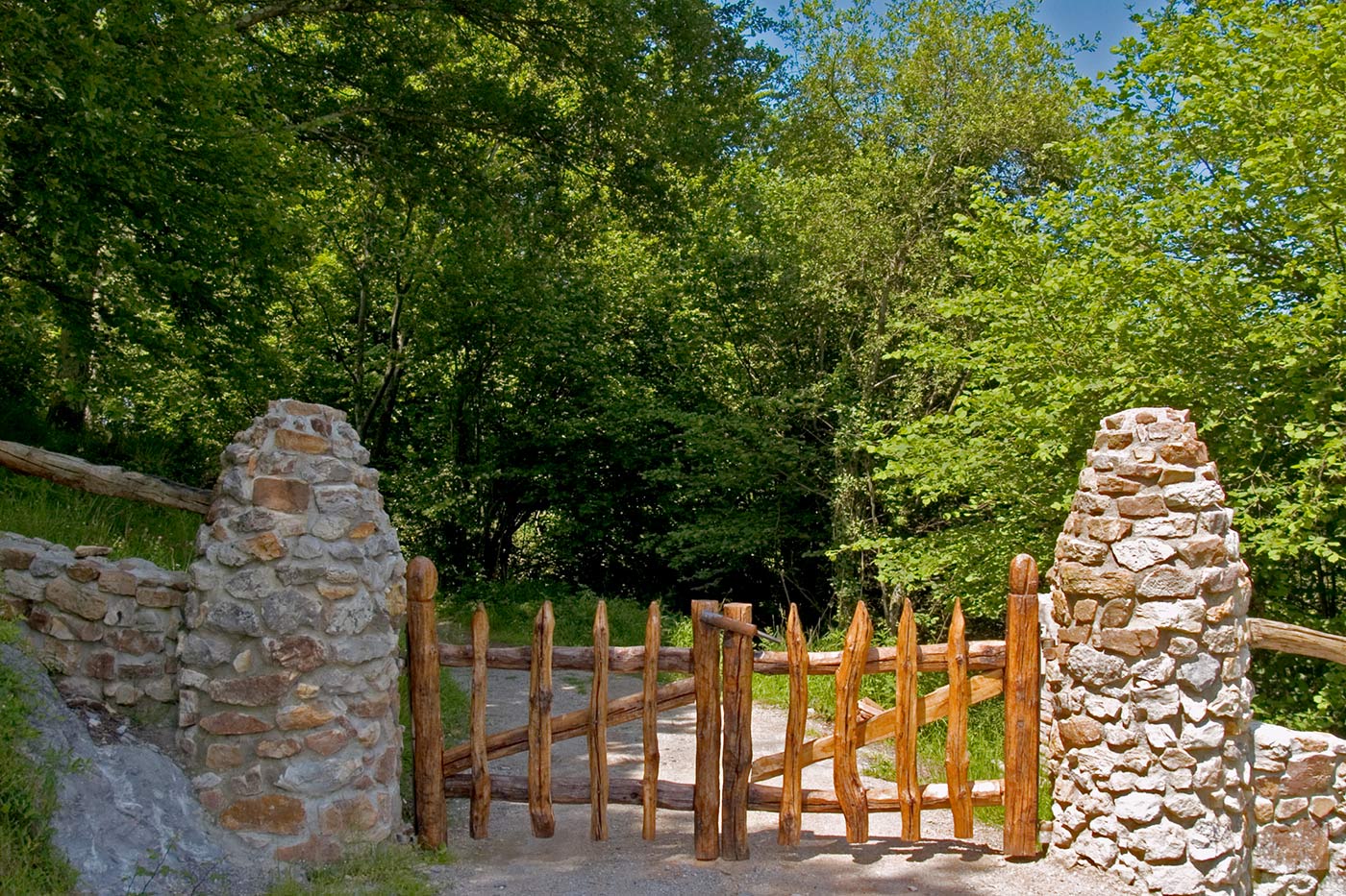 Gates to your secluded finca