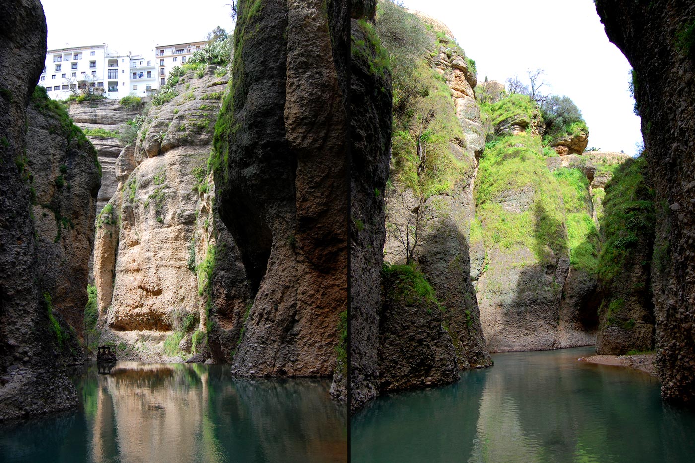Impressive Ronda is about 30 minutes drive away 