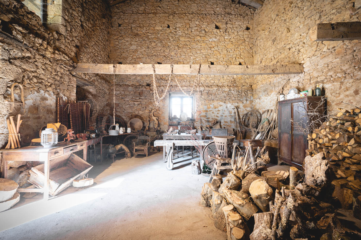 The storage room is more like a museum!