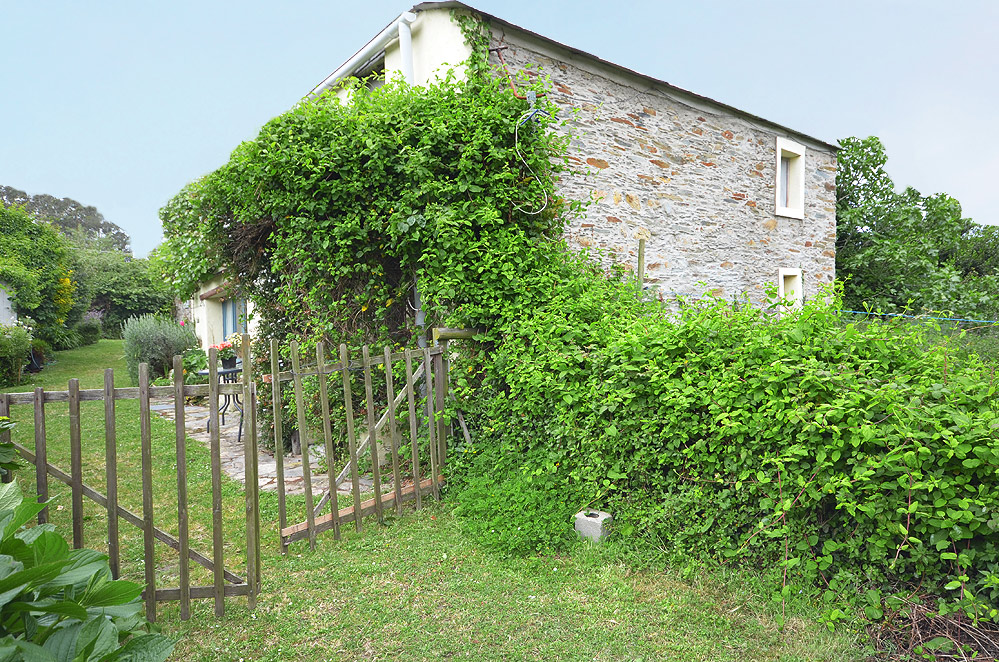 La casa tiene su propia entrada privada