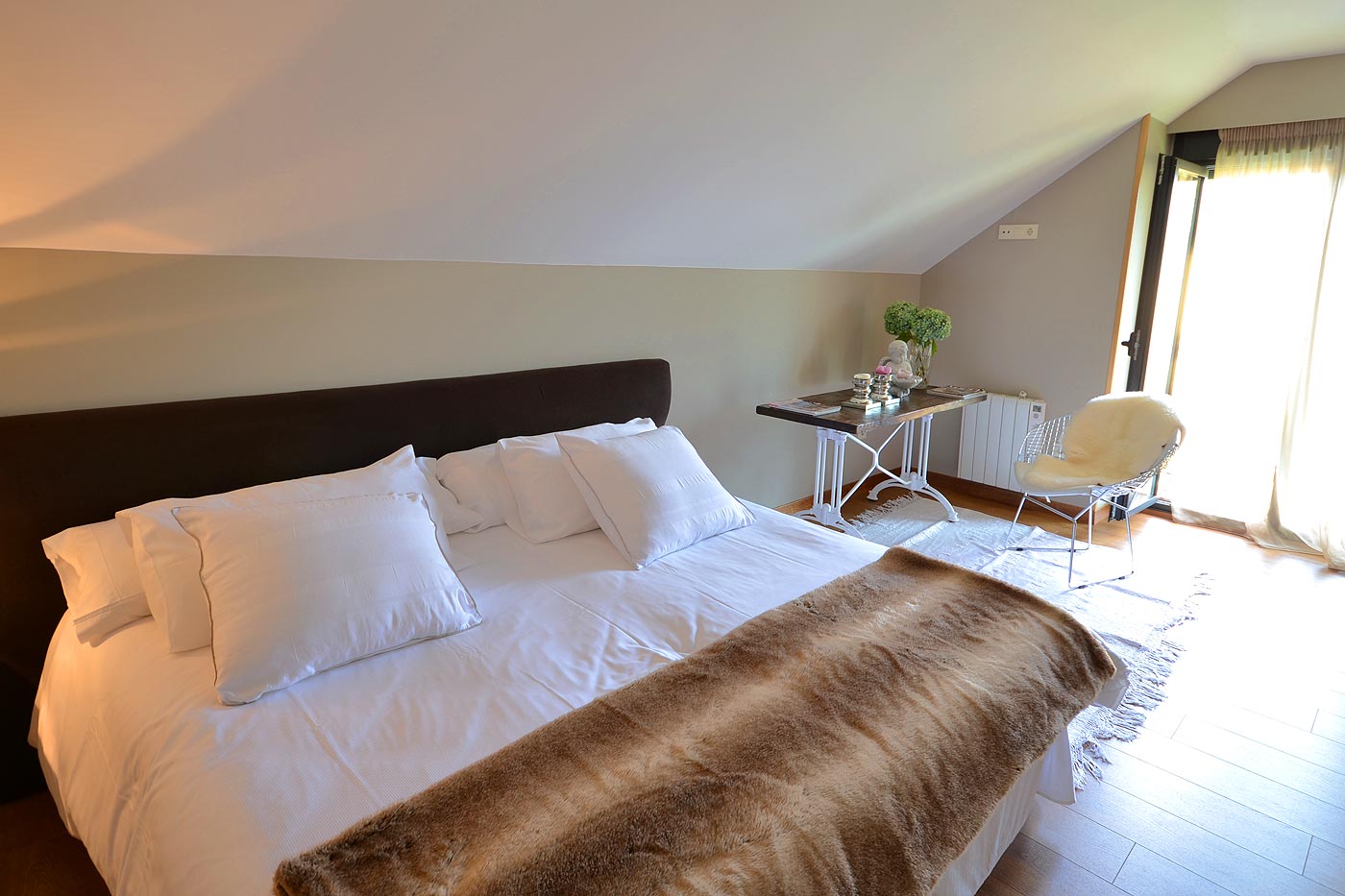 Boutique style bedroom