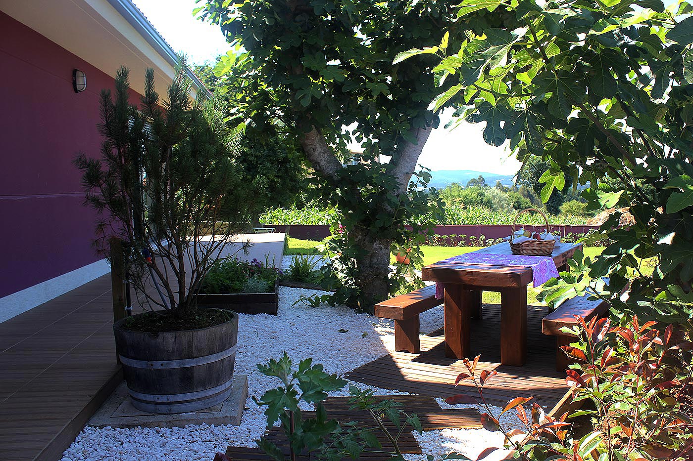 A very private corner