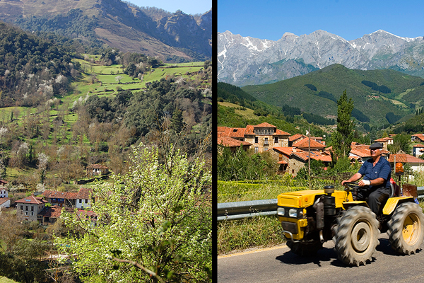 Farming in the mountains