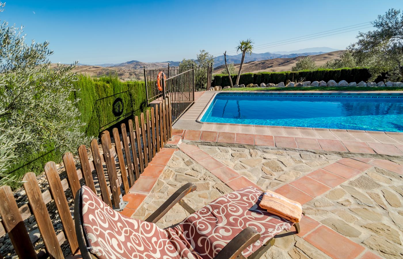 Zonas exteriores seguras todas en un piso