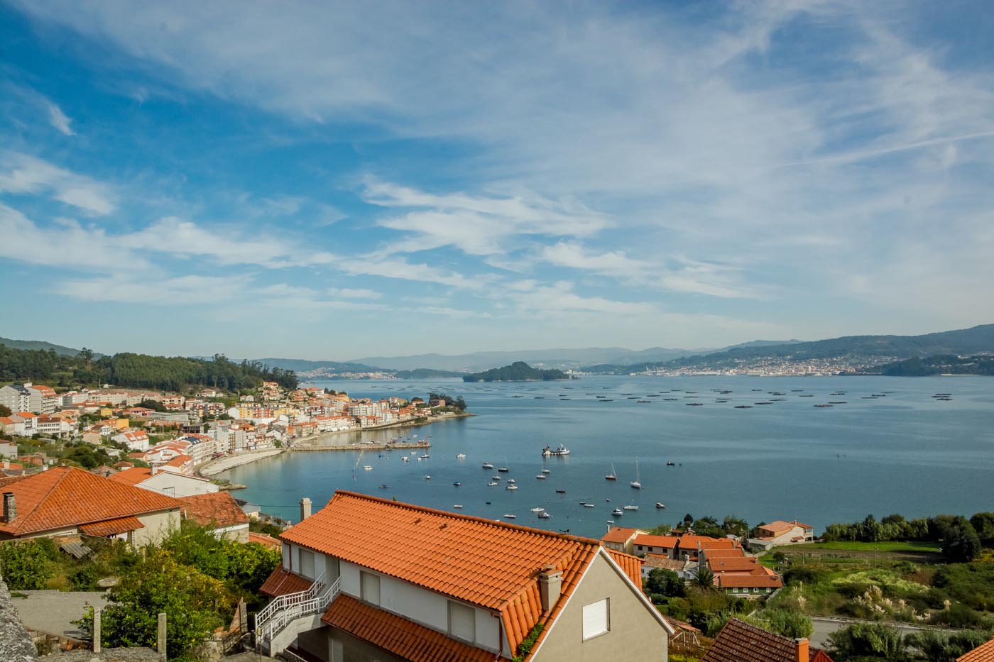 Mirando hacia el este, hacia Pontevedra