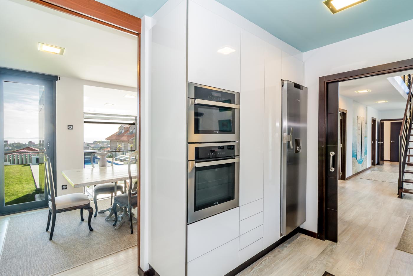 Cocina / comedor / recepción