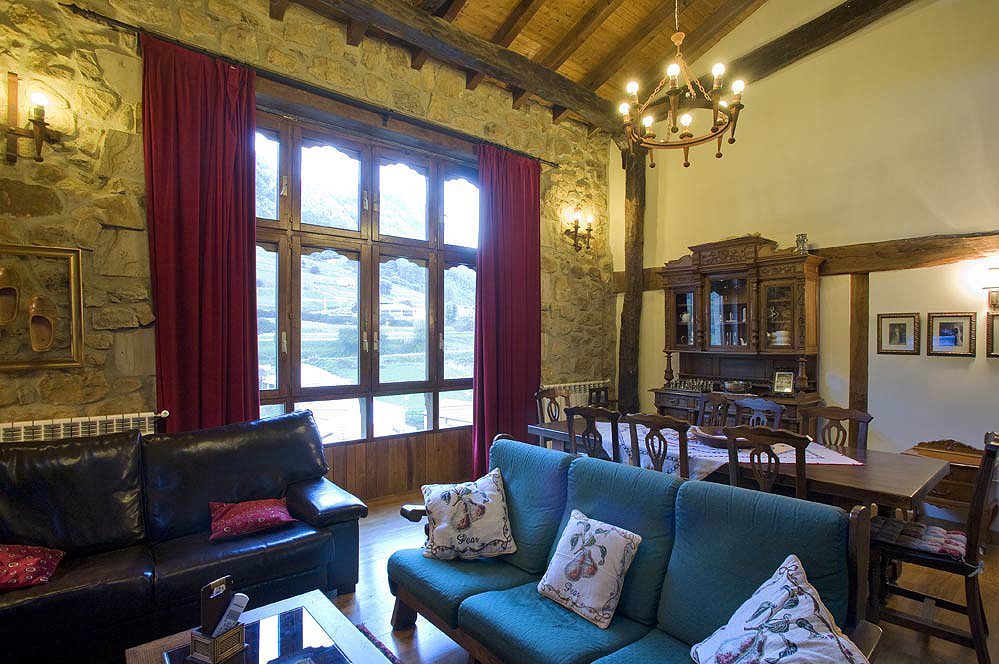 View over hills and pastures