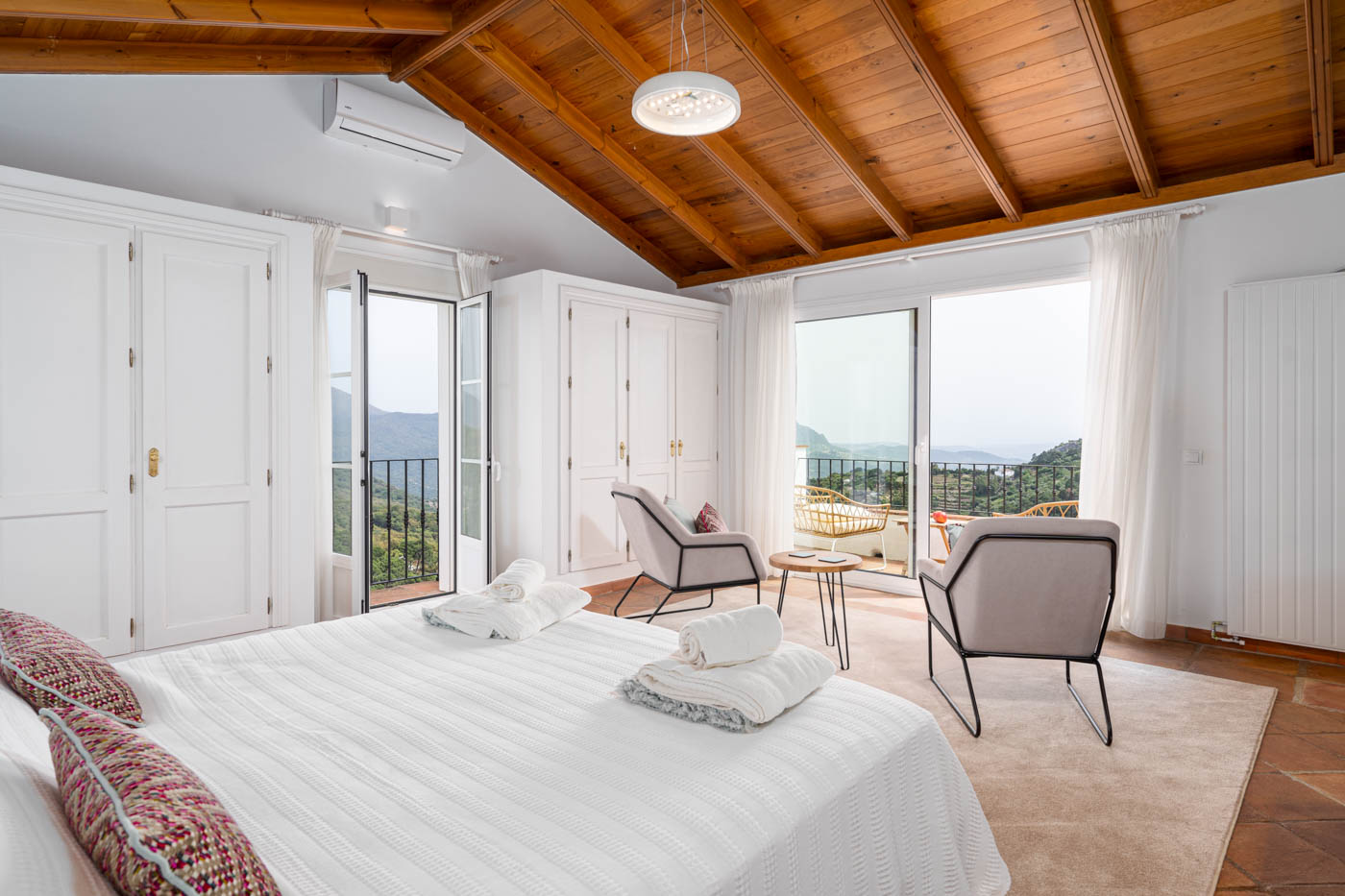 Master bedroom with terrace and en suite facilities