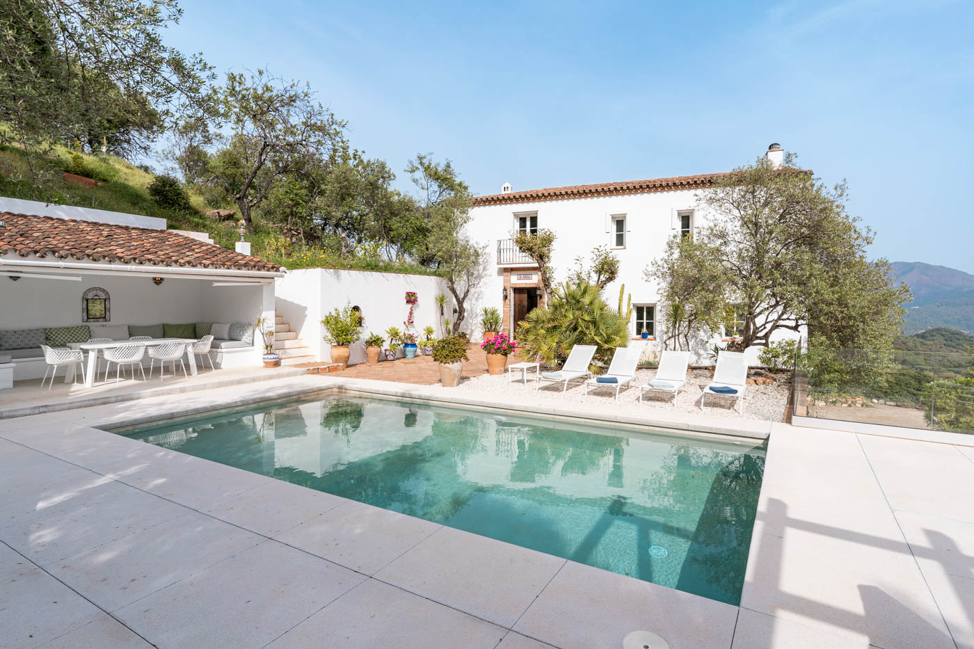 A great holiday villa with pool near Gaucin