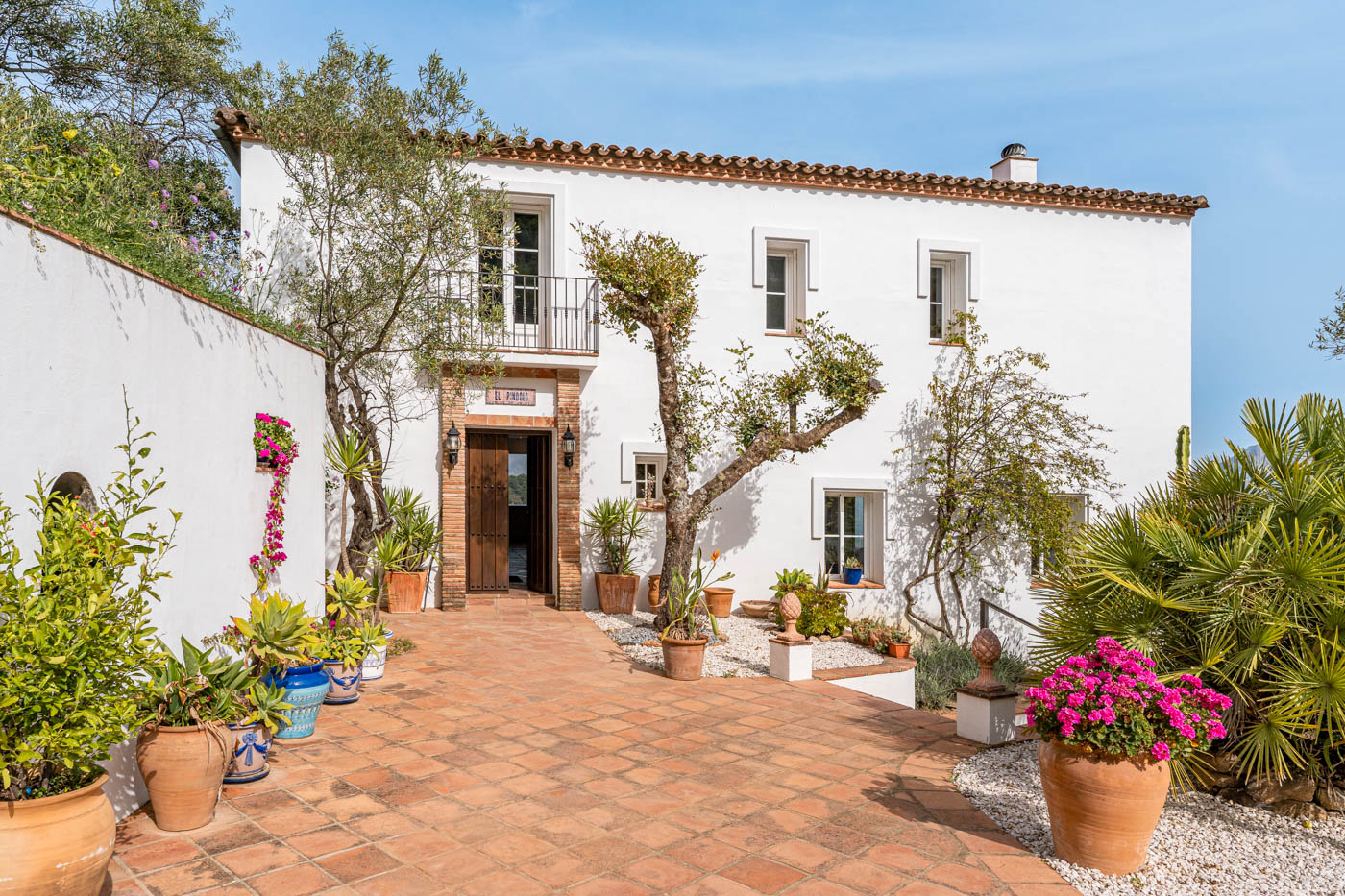 Main door to your holiday property