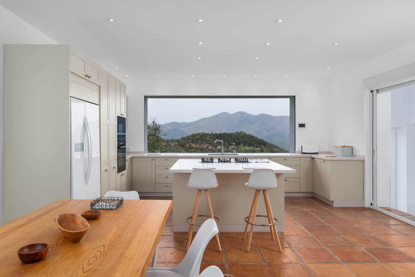 This the kitchen after refurbishment in early 2022