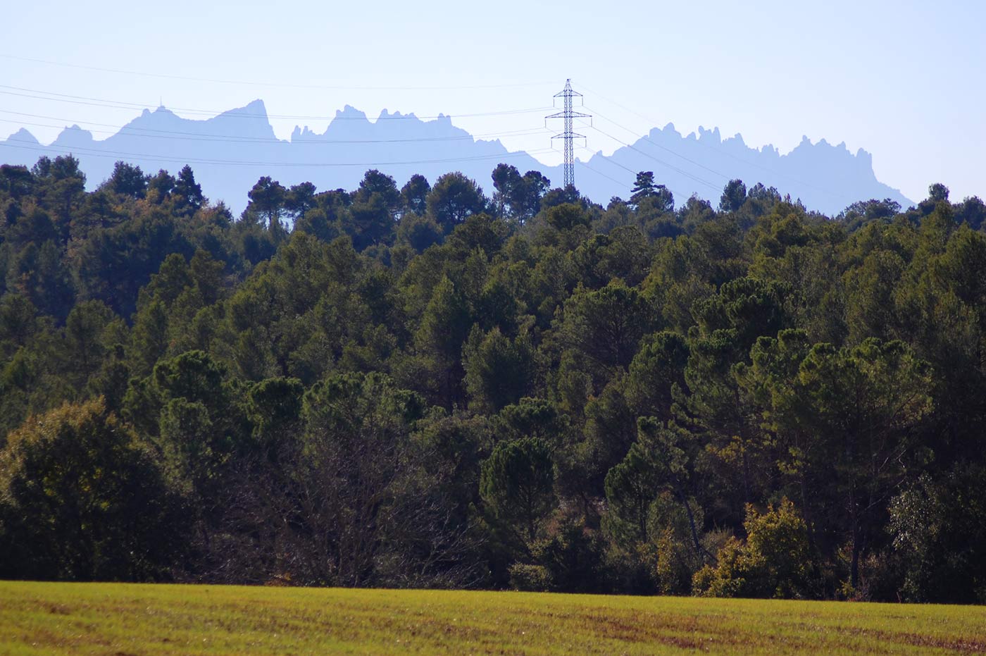 Montserrat mountain range is a great day out