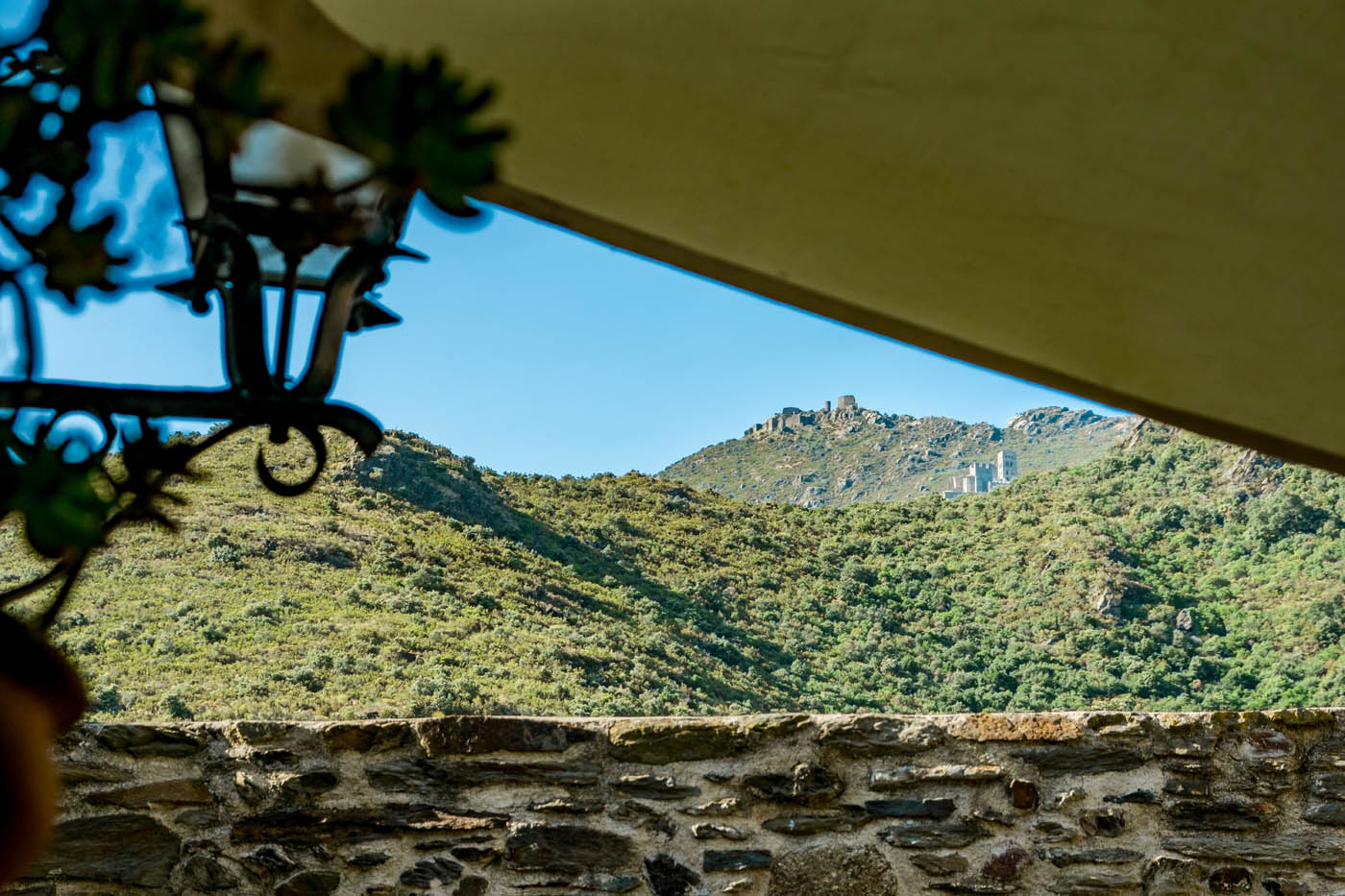 Monastir views from patio / terrace