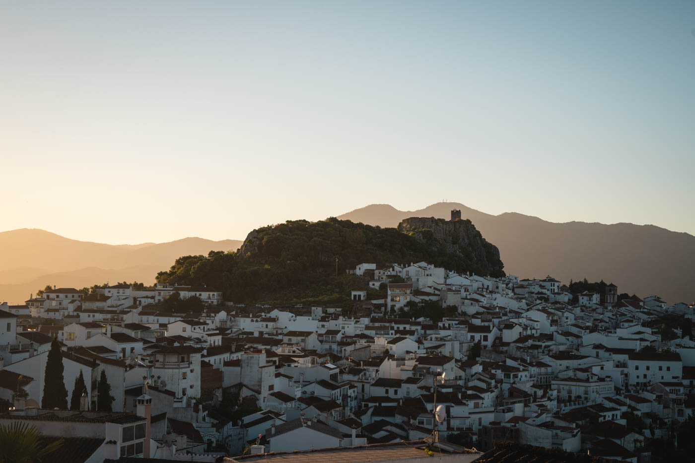 Lovely Gaucin is around 5 minutes drive