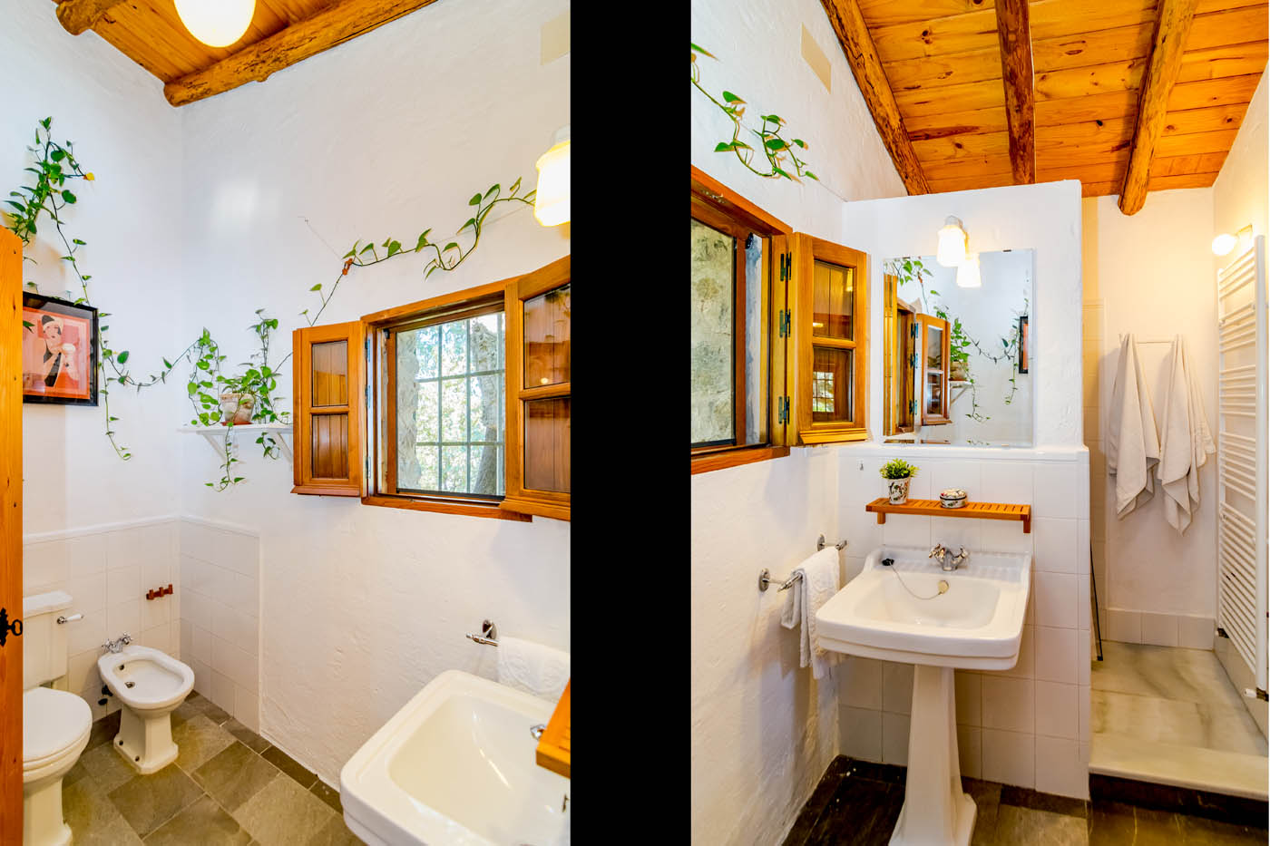 Segundo baño con amplia ducha 