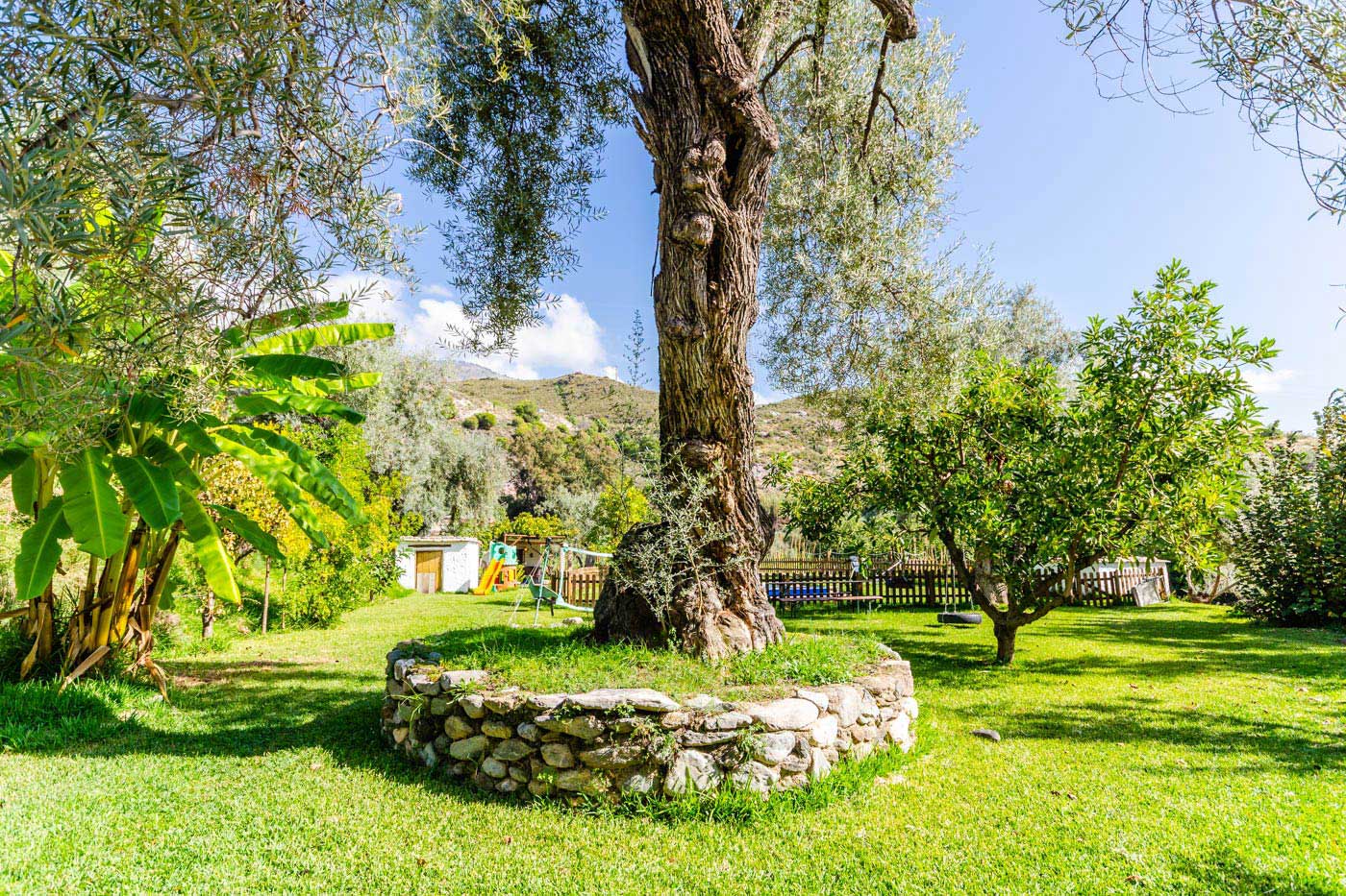 Amplios jardines perfectos para niños