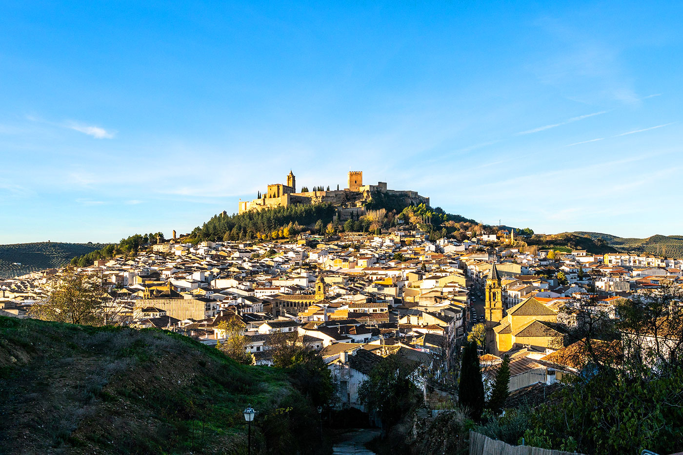 El casco antiguo de Alcalá la Real está a 15 minutos