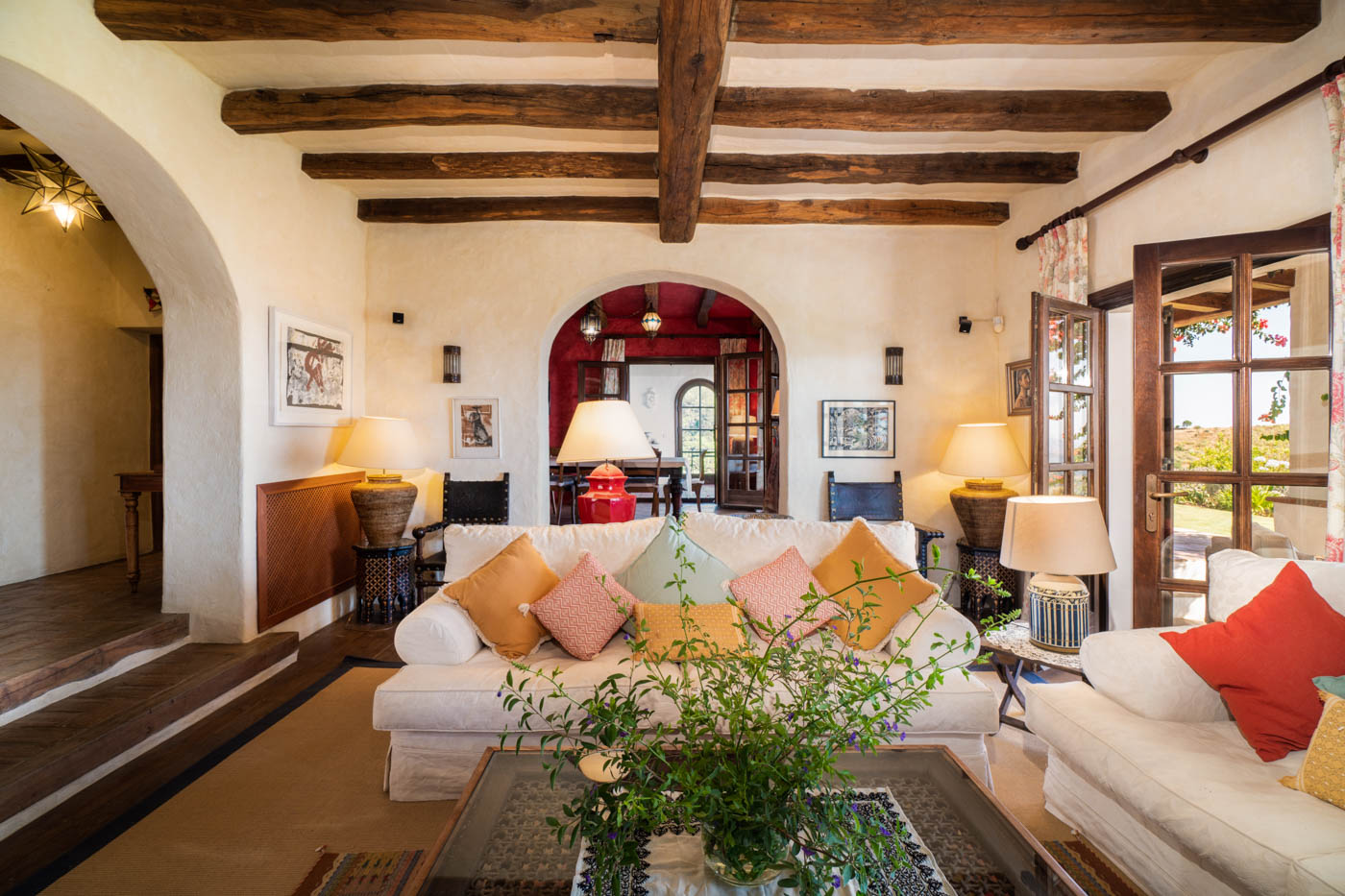 Una casa de campo de alta calidad.