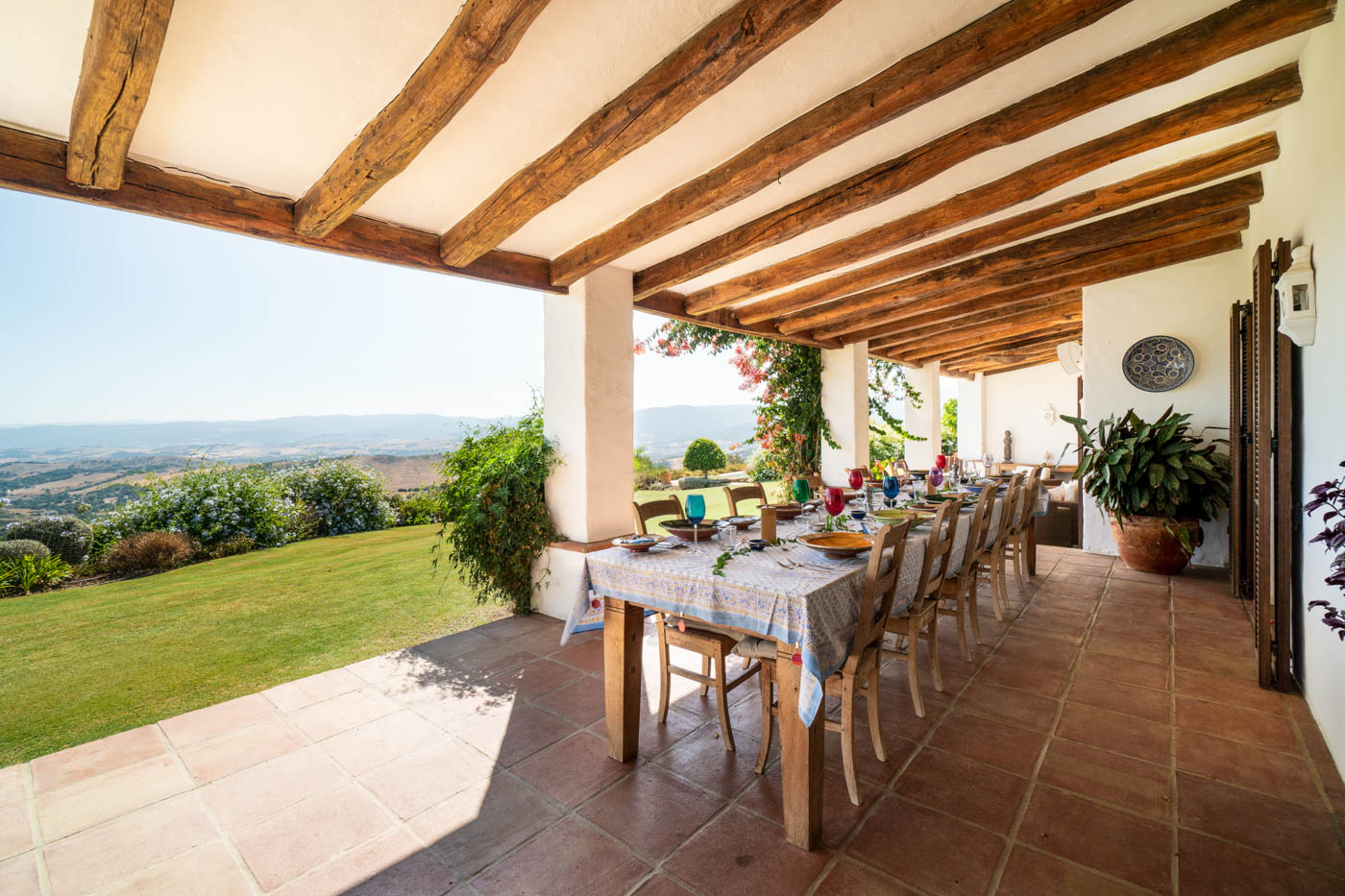 Comedor al aire libre