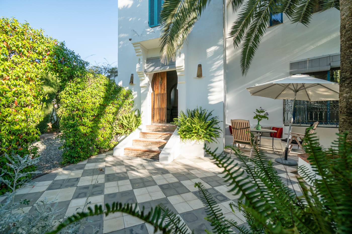 Entrada a la Casita (un dormitorio)