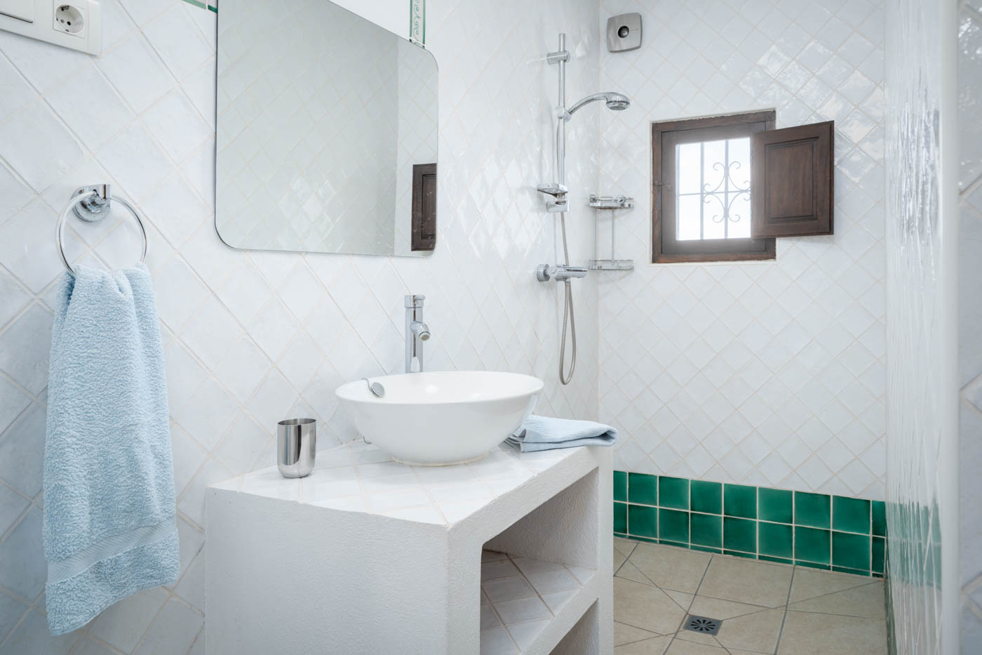 Bathroom (walk-in shower) on first floor