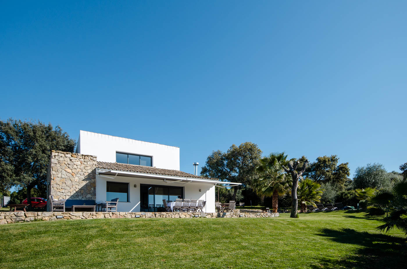 An stylish property in open countryside