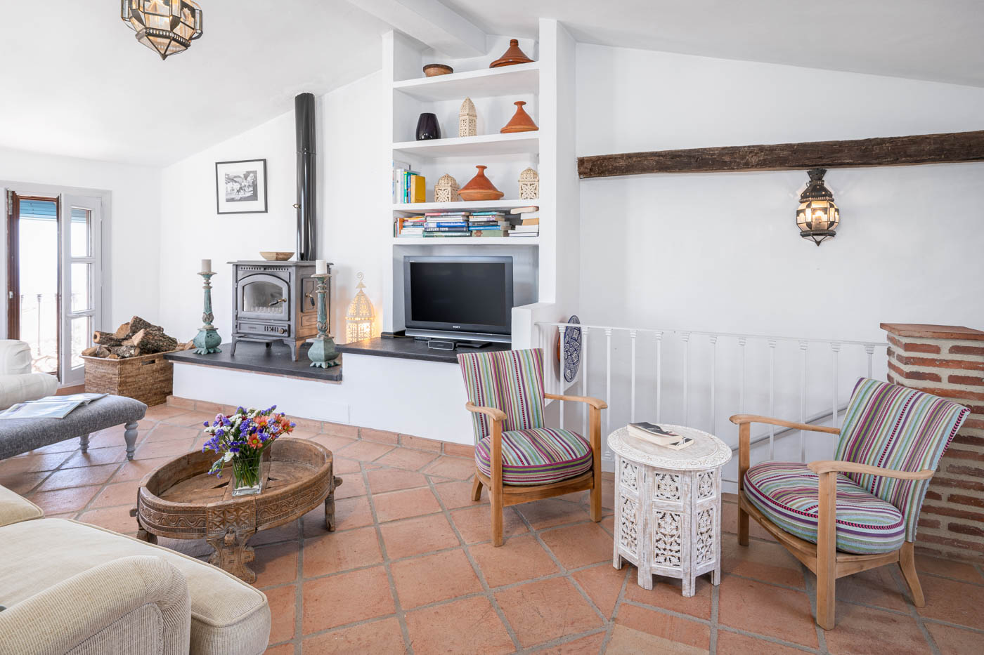 Salón en casa principal