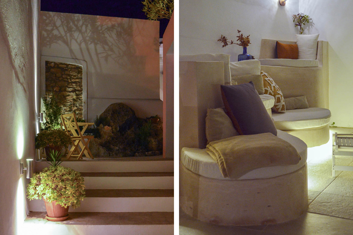 Different ambiences at night time 