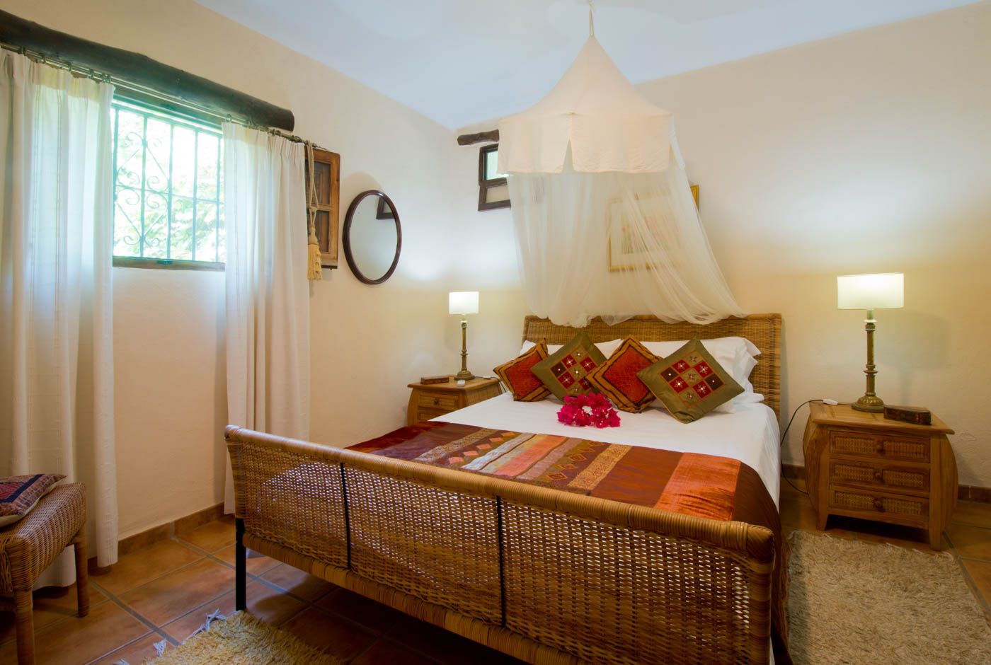 Habitación con cama doble