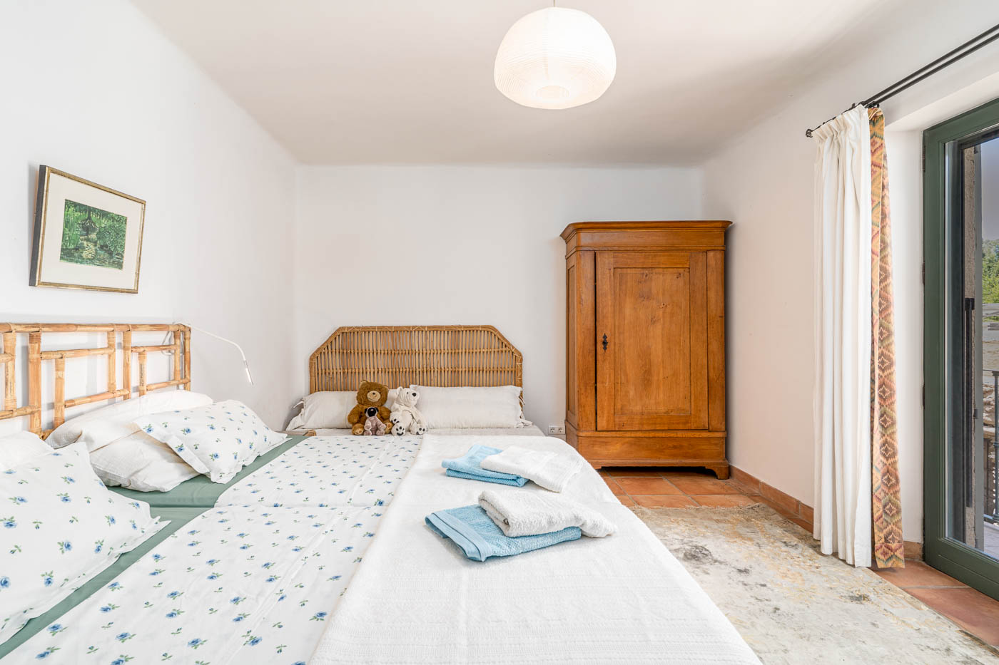 Habitación con cama doble (se pueden separar en dos camas)