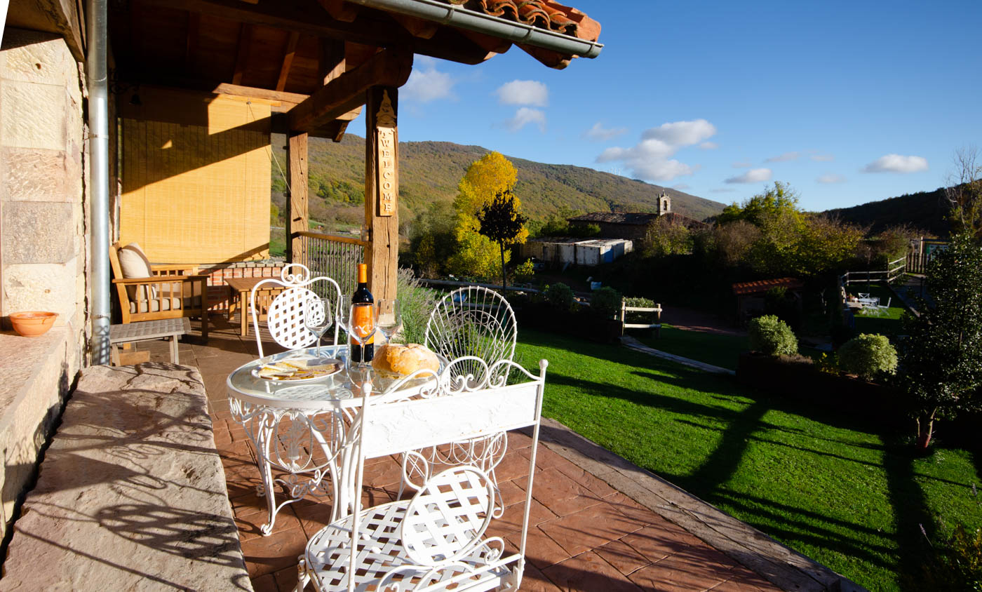 Your are surrounded by beautiful woods