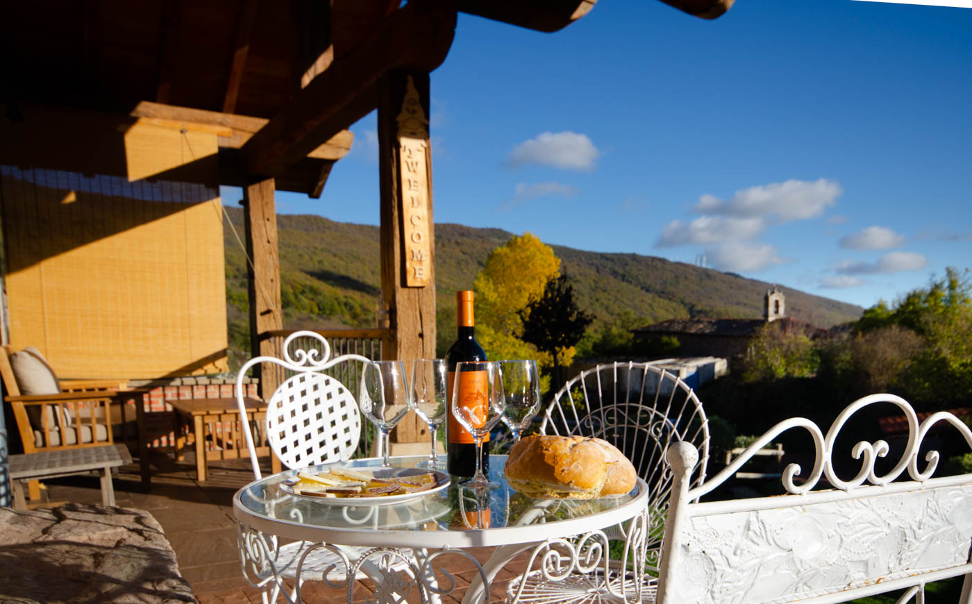 Wonderful terrace, ideal for 4 people