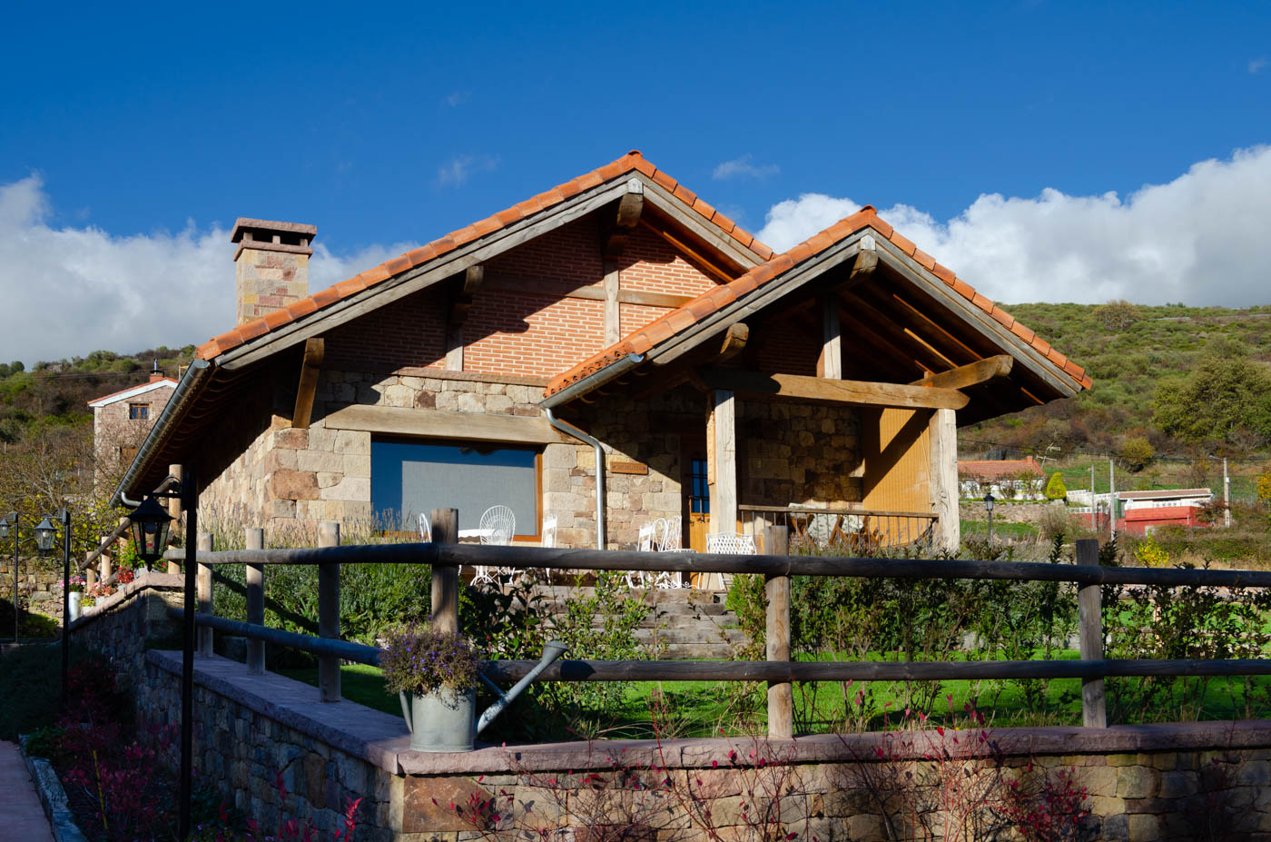 Your holiday home with lawned garden