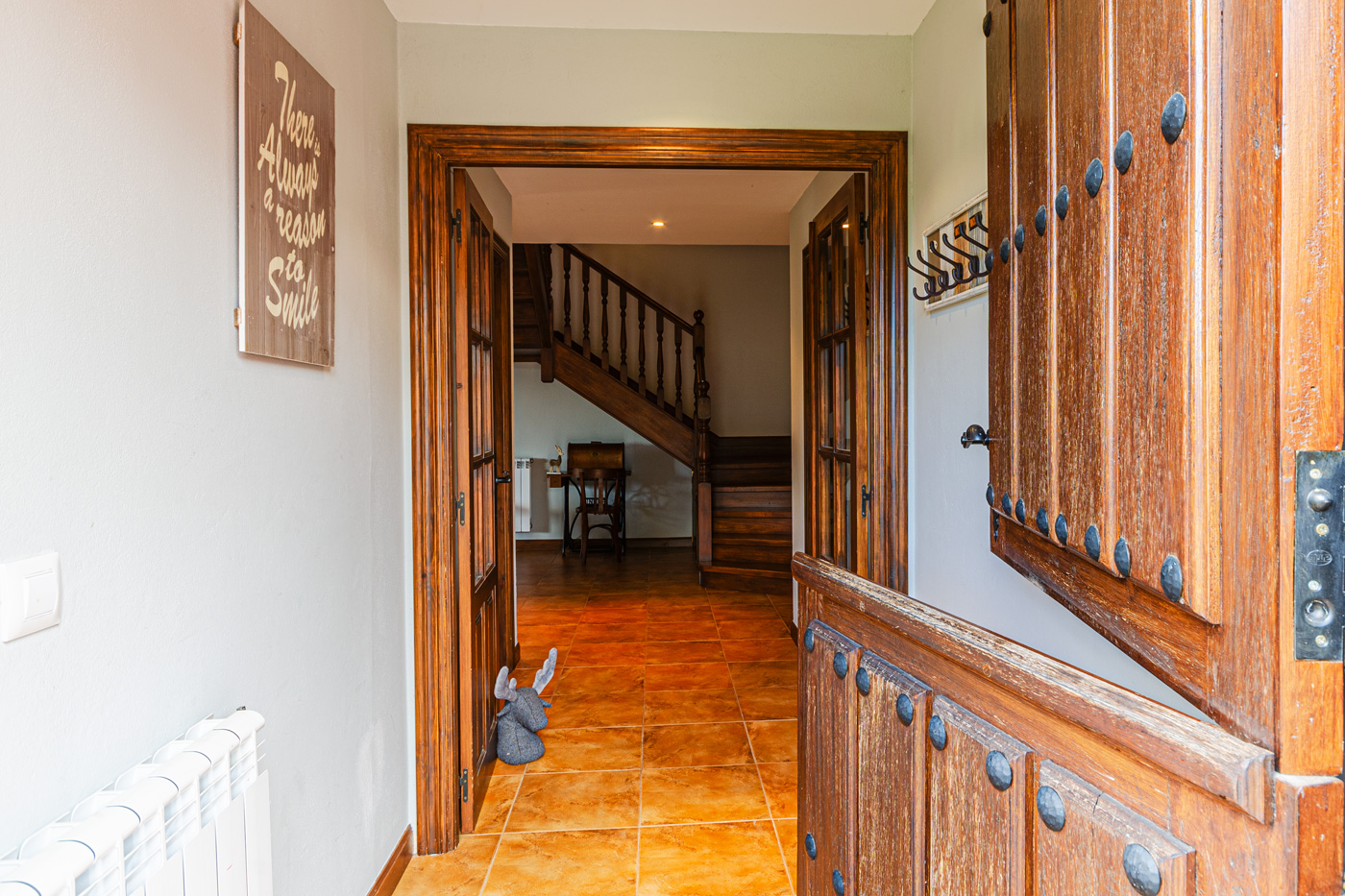 Entering your holiday home