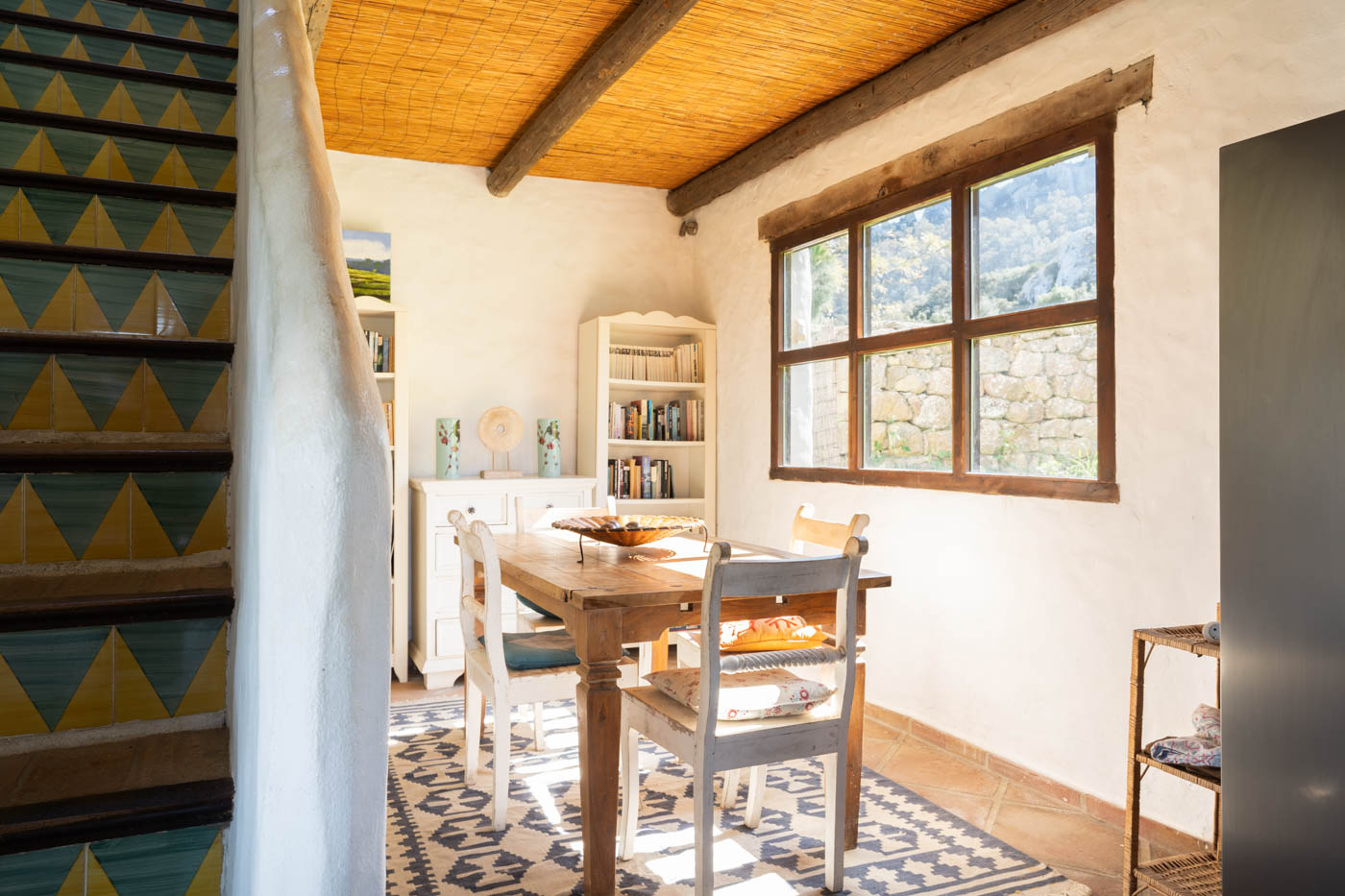 Las habitaciones están en primera planta (escaleras empinadas)