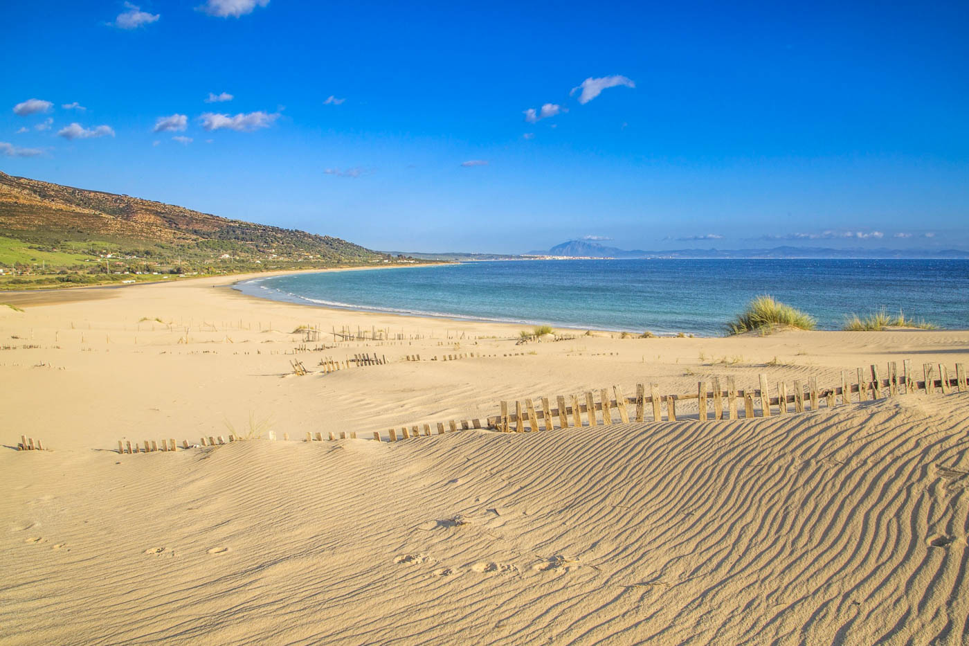 La playa de Valdevaqueros a menos de 10 minutos