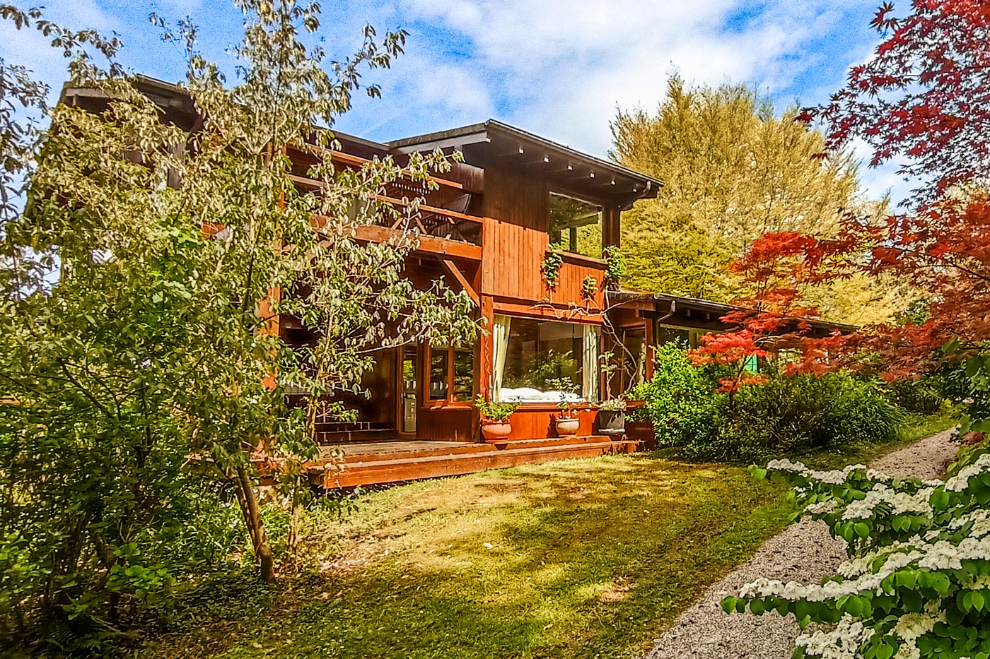 South face of your holiday cabin 