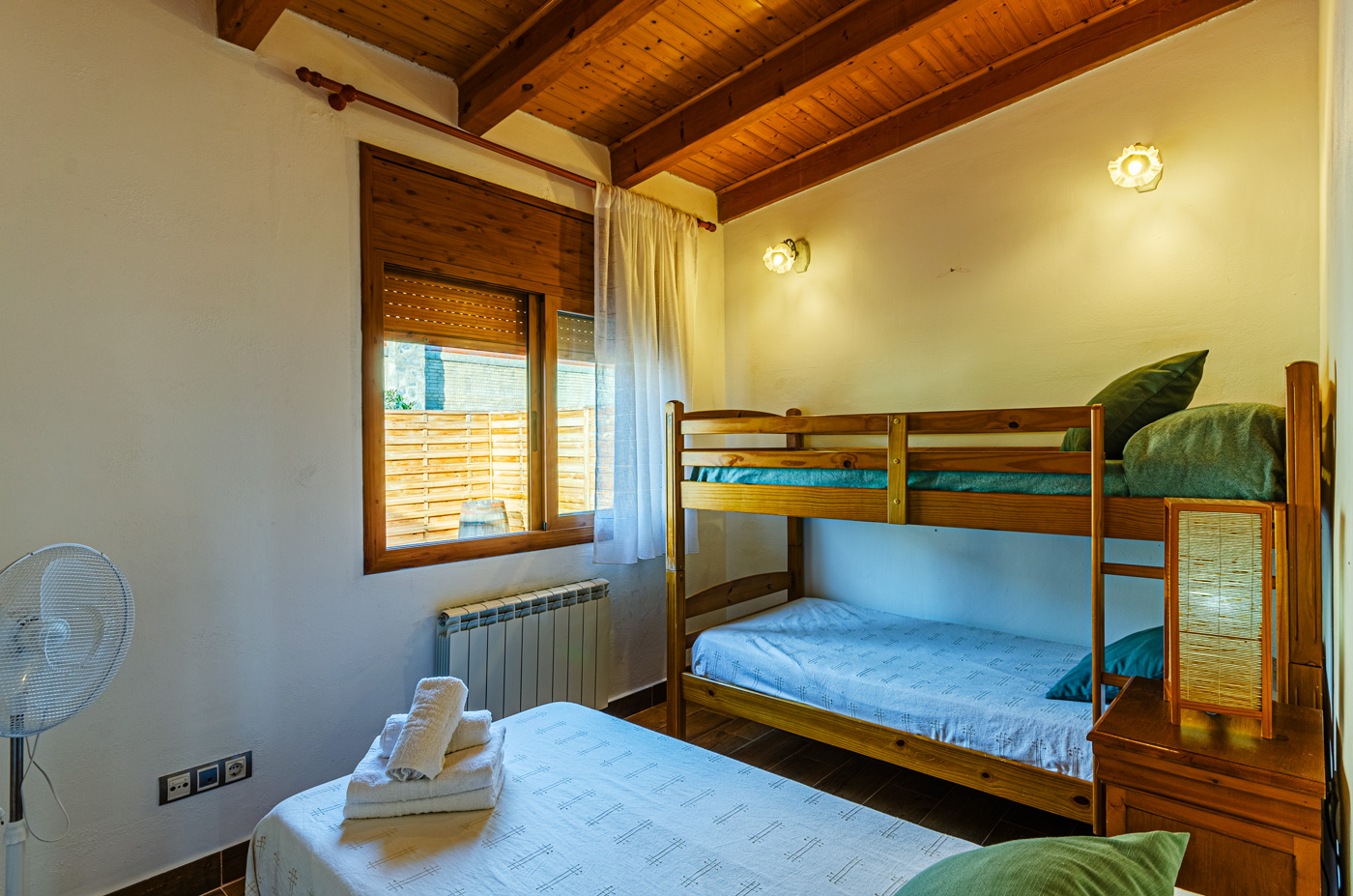 Bedroom 4 (with three beds) best for children