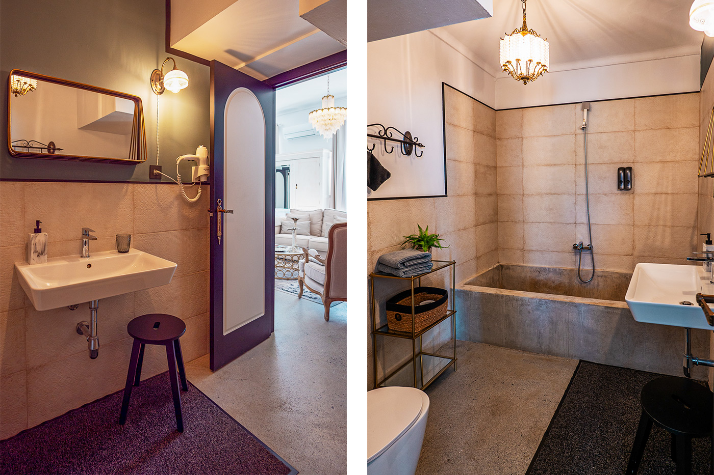 Suite 4 - Baño con bañera