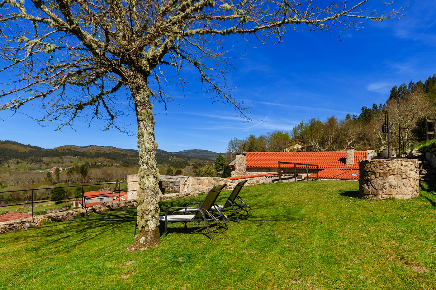 Jardines en bancales superiores