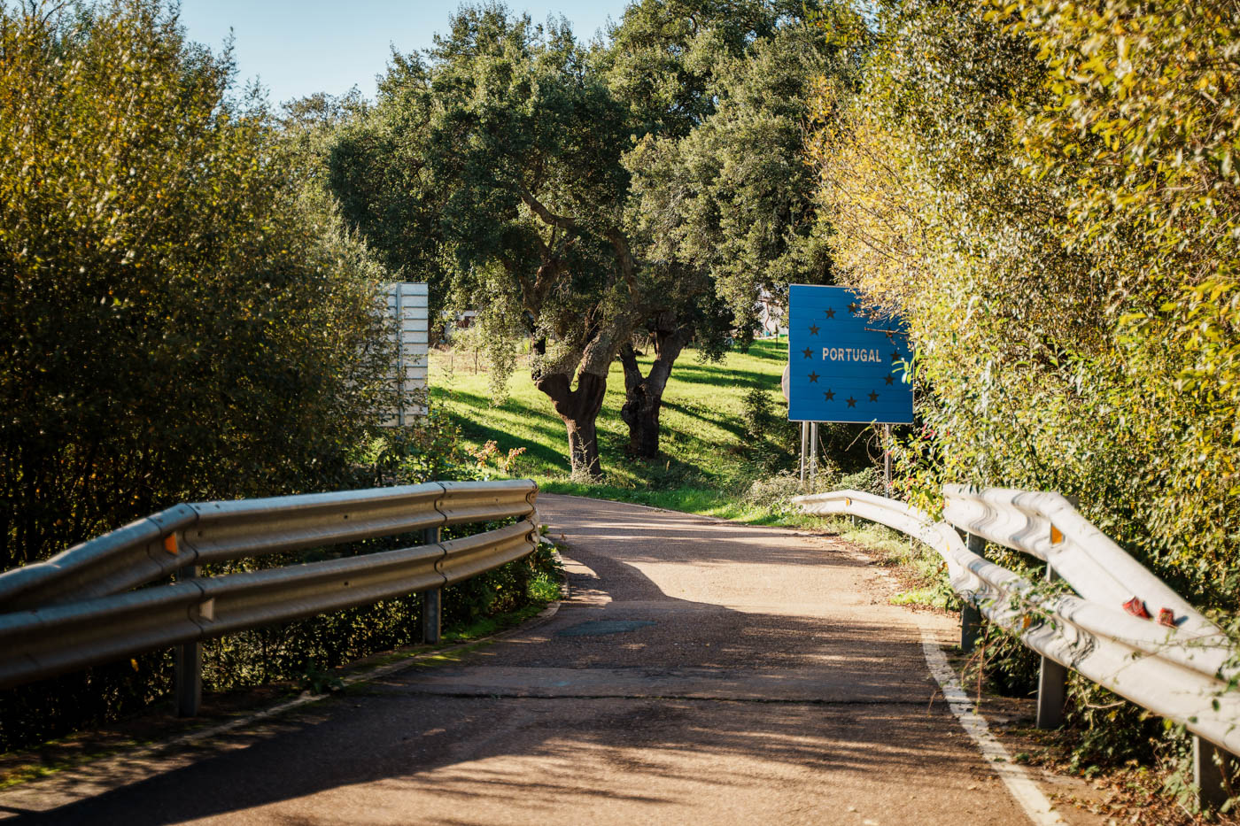 Just outside the estate, turn right Portugal