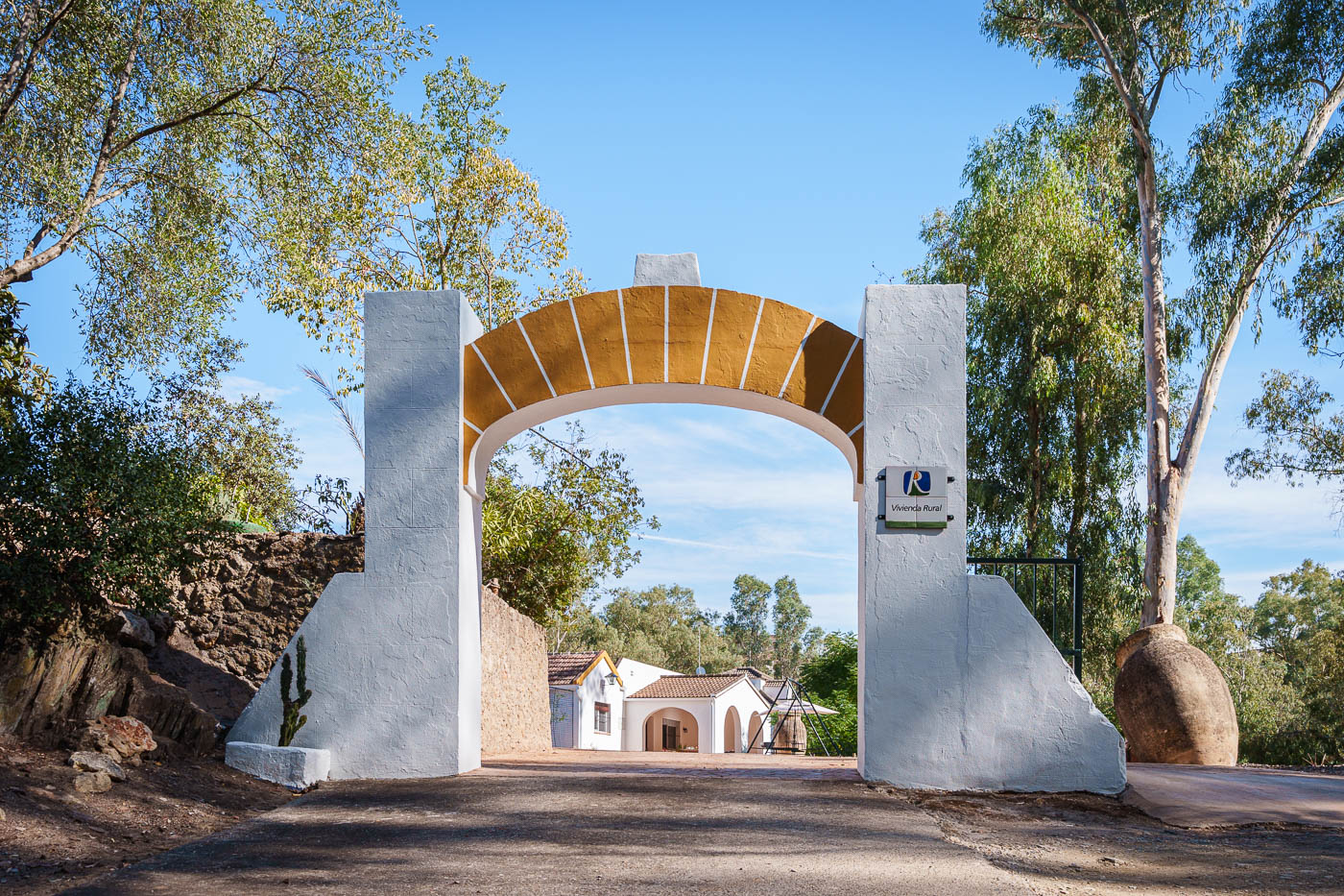 Puerta a tu finca privada